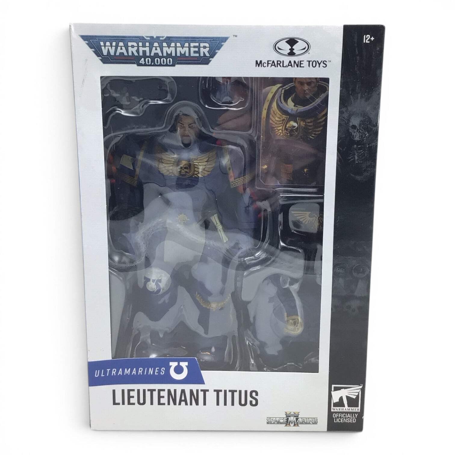 Warhammer 40k Ultramarines Lieutenant Titus Figure - McFarlane Toys