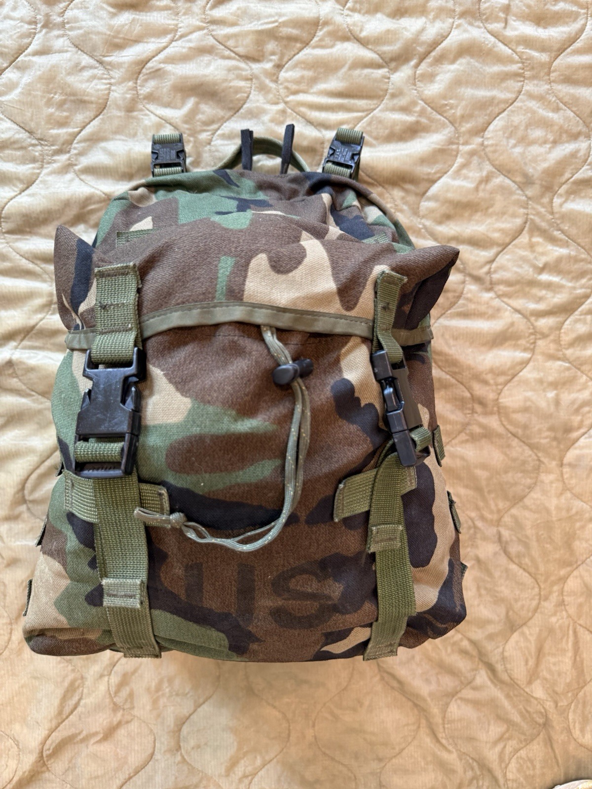 USGI MOLLE II Patrol Pack Backpack M81 Woodland Camo Vintage Specialty Defense
