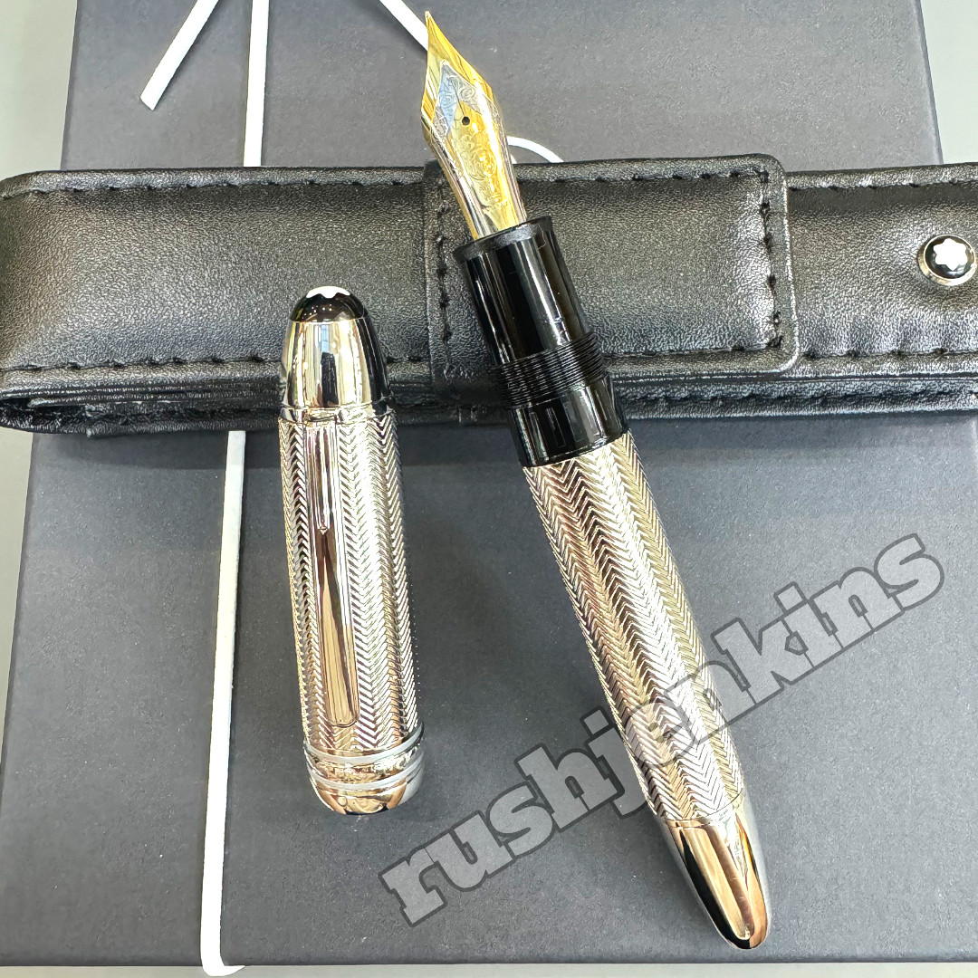 MONTBLANC Meisterstück LeGrand 149 Barley Solitaire Fountain Pen Rare Luxury