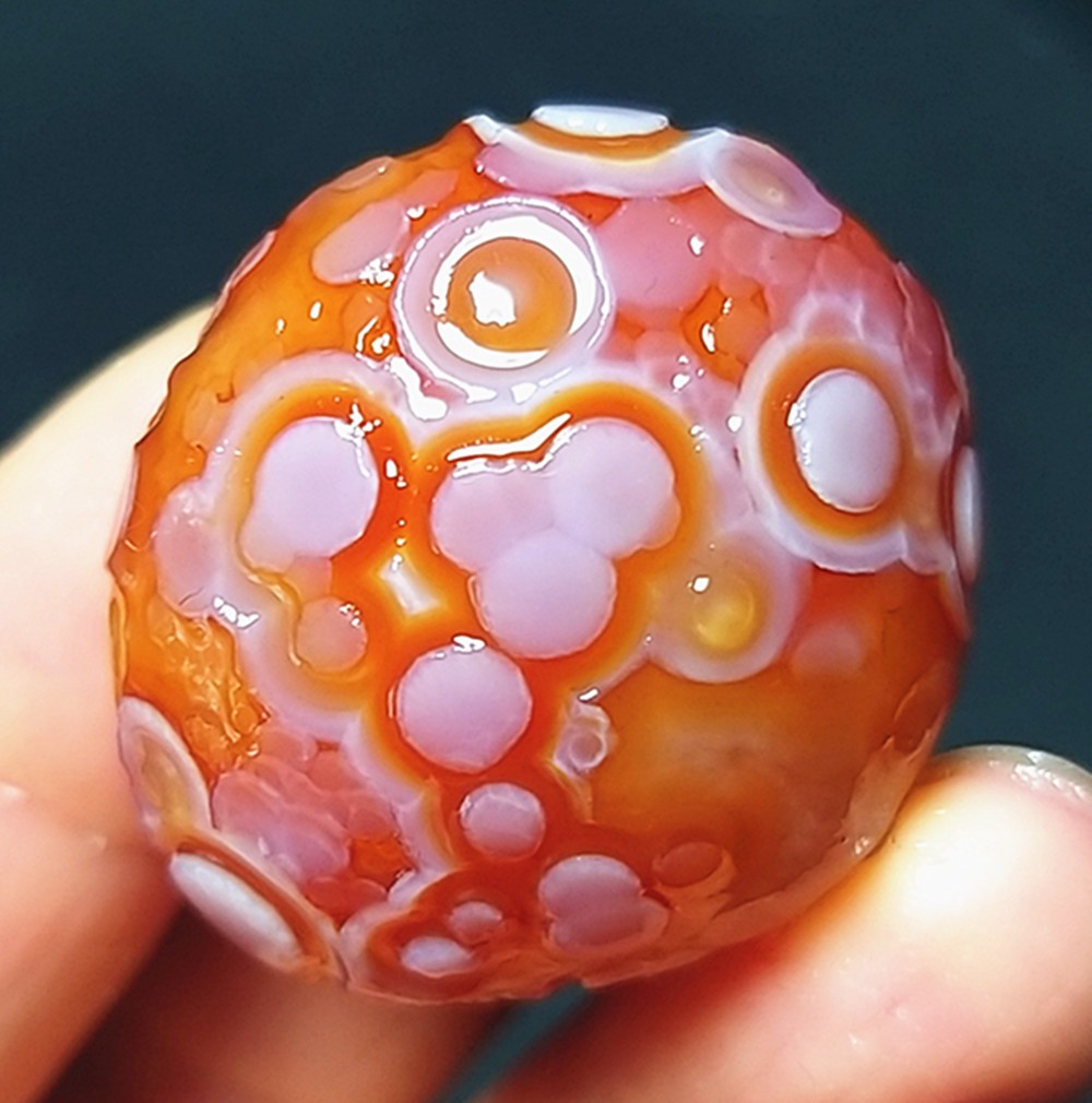 Rare 22G Natural Gobi Agate Eyes Agate/stone Madagascar C1166