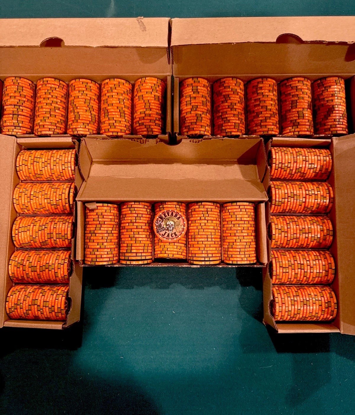 “NEW 0.50C” Nevada Jack Skulls ( Pre-BRpro) Poker Chips. MORE AVAILABLE Read Bio
