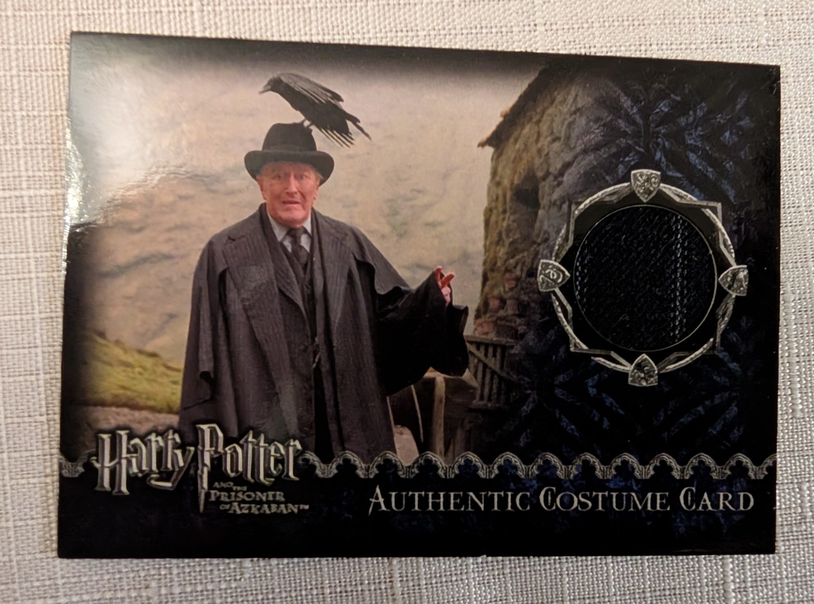 Harry Potter Costume Card Prop Cornelius Fudge Robert Hardy POA Azkaban 095/830