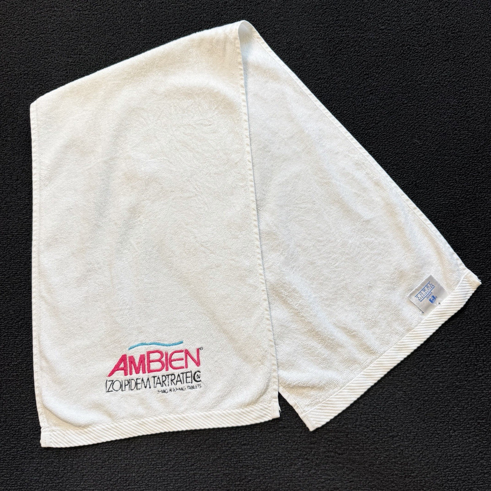 Ambien Zolpidem Pharmaceutical Drug Rep Promo Gym Sports Towel 40