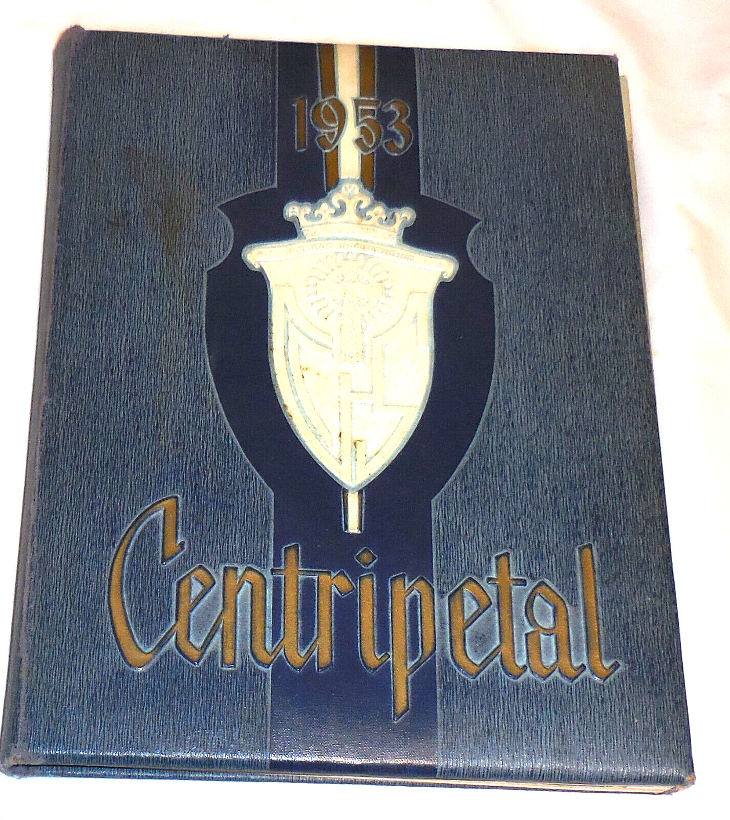 1953 annual Central Catholic High School Toledo Ohio Yearbook Centripetal