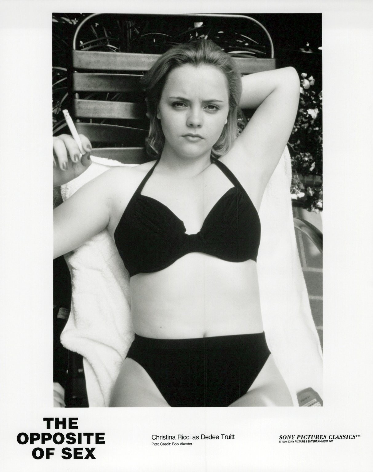 Christina Ricci Bikini Silver Gelatin Print Bob Akester Movie Still 1998