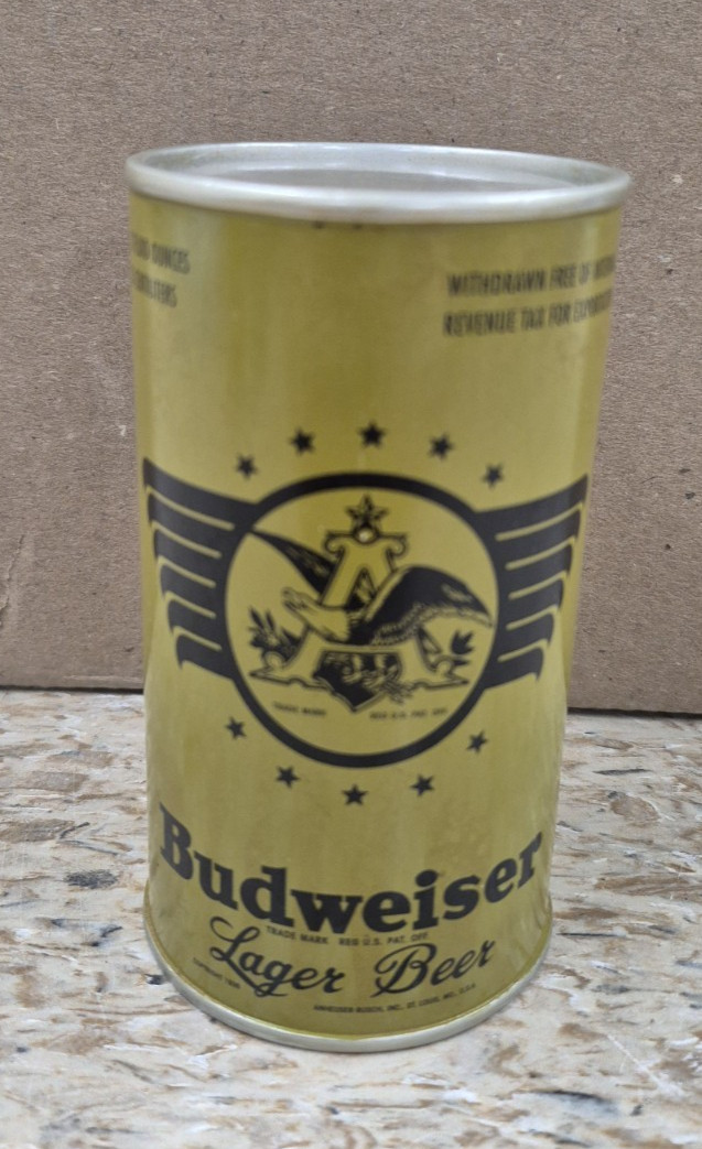 Rare 1942 Budweiser Beer Can The Hamilton Collection Replica Beer Can Limited
