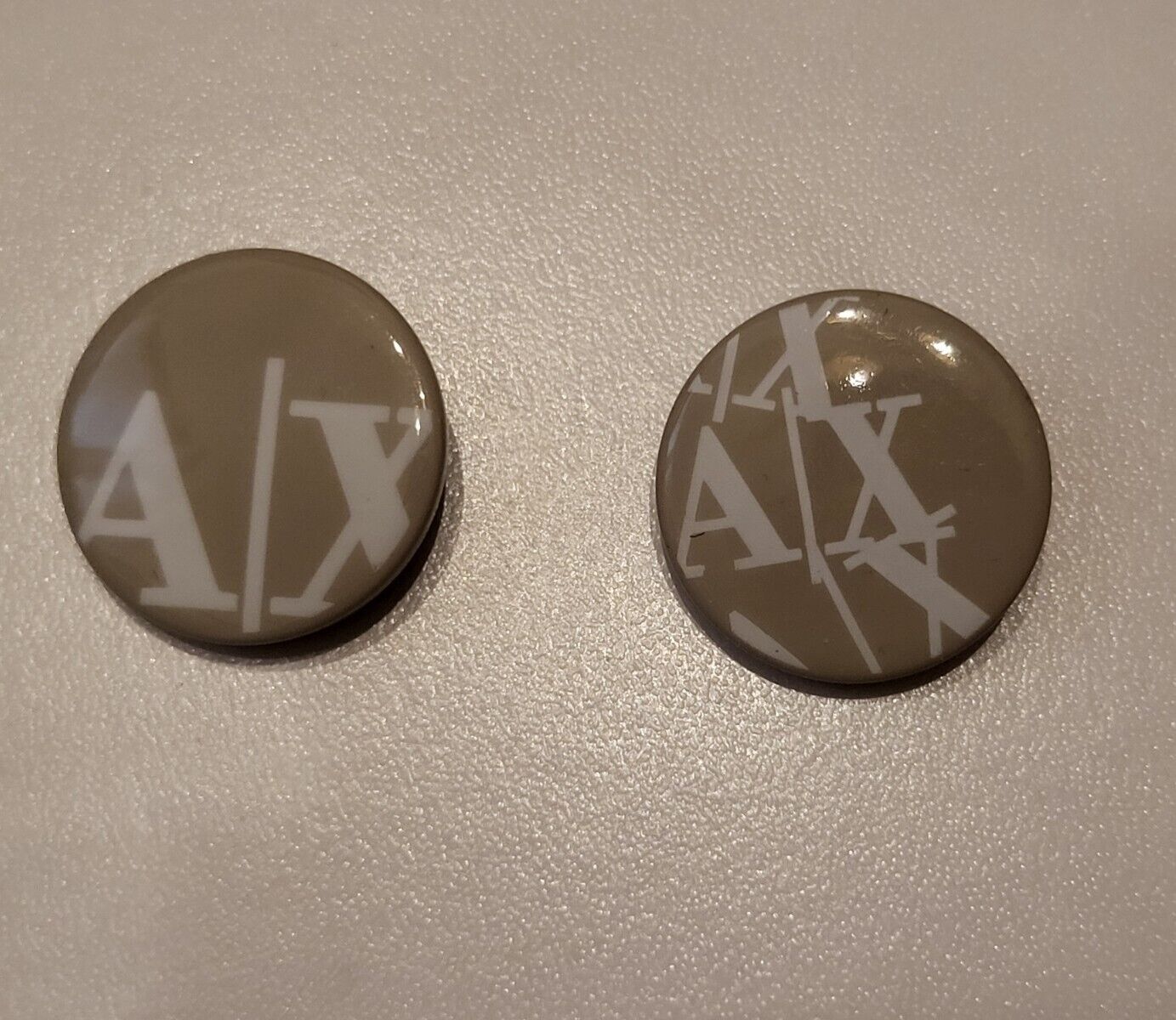 Armani Exchange A/X mini pins rare hard to find collectable Authentic 