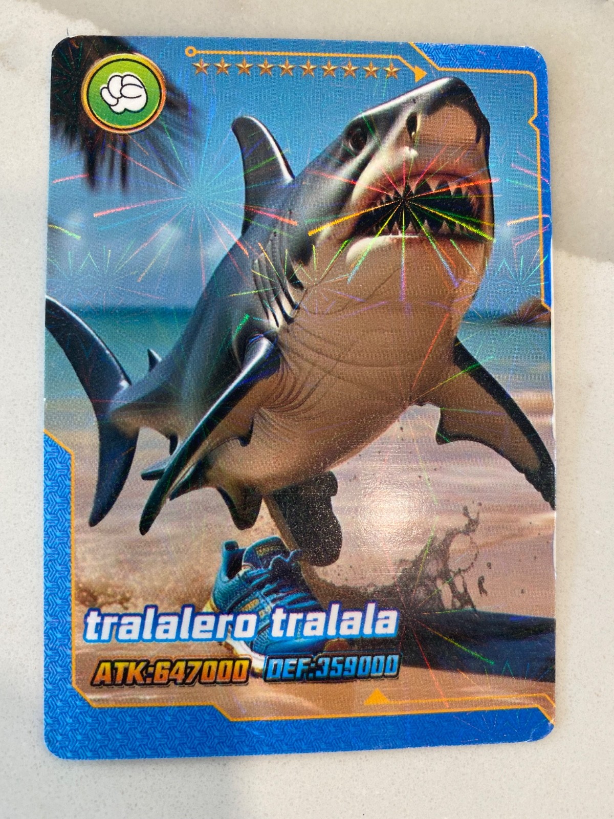 2025 ITALIAN BRAINROT CARD GAME PACK W/ BONUS TRALALERO TRALALA VARIANT