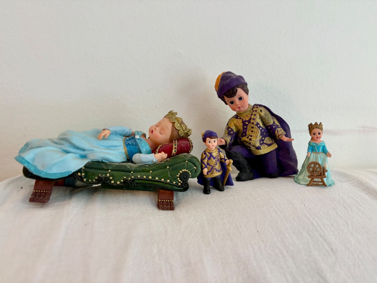 Madame Alexander Sleeping Beauty & Prince Set Resin Figurines PLUS Mini Set