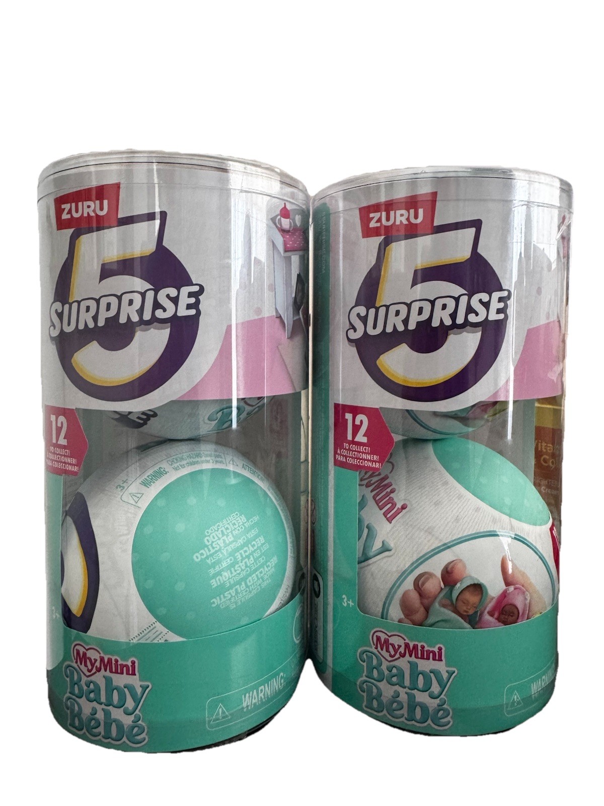 ZURU 5 Surprise My Mini Baby Bebé Blind Pack Capsule, Unopened, Age 3+