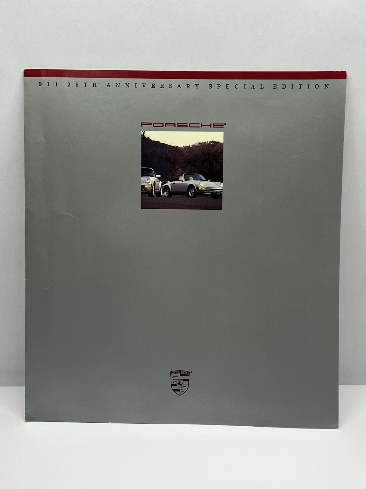 1989 PORSCHE 911 CARRERA 25TH ANNIVERSARY SALES BROCHURE RARE SPECIAL ED CATALOG 1989 PORSCHE 911 CARRERA 25TH ANNIVERSARY SALES BROCHURE RARE SPECIAL ED CATALOG