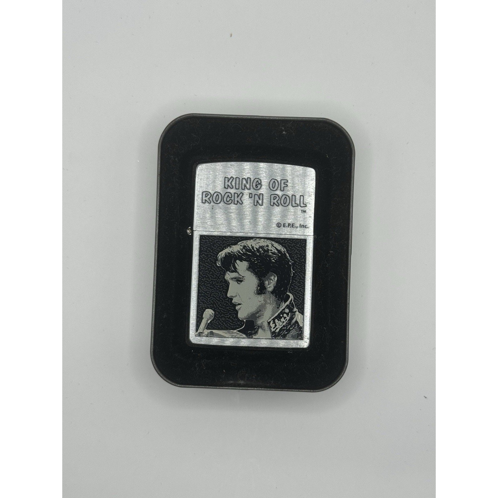 Elvis Presley - King of Rock 'N Roll Windproof Lighter New In Box