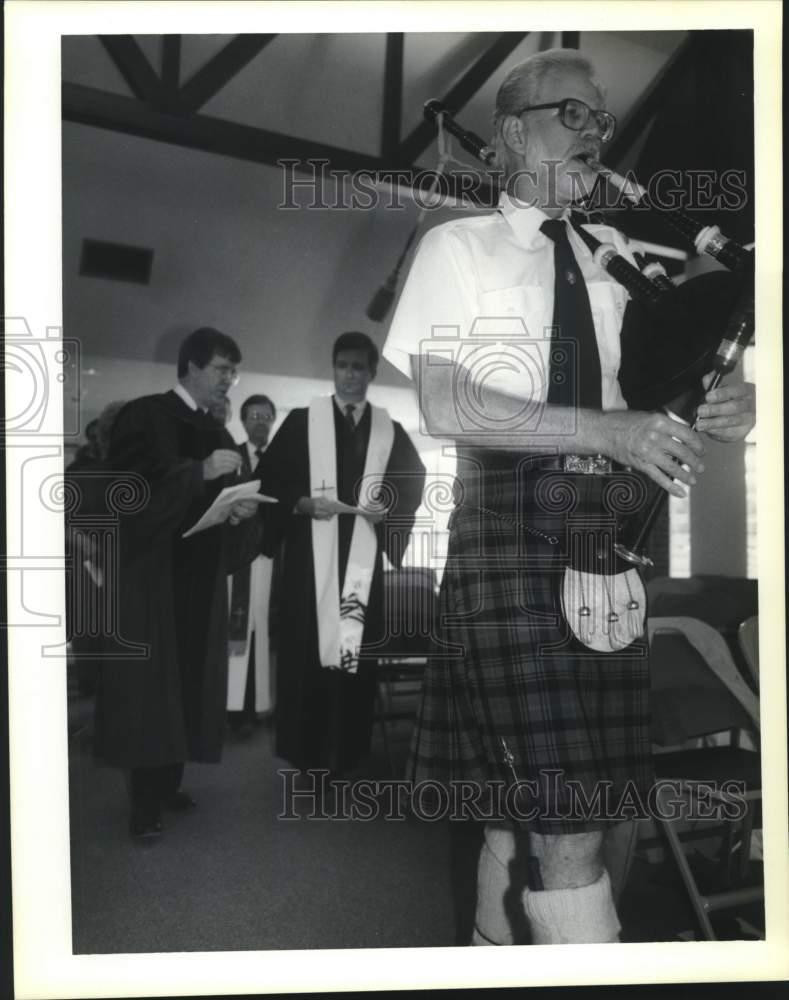 1990 Press Photo Dedication ceremony of the Northminster Presbyterian Church
