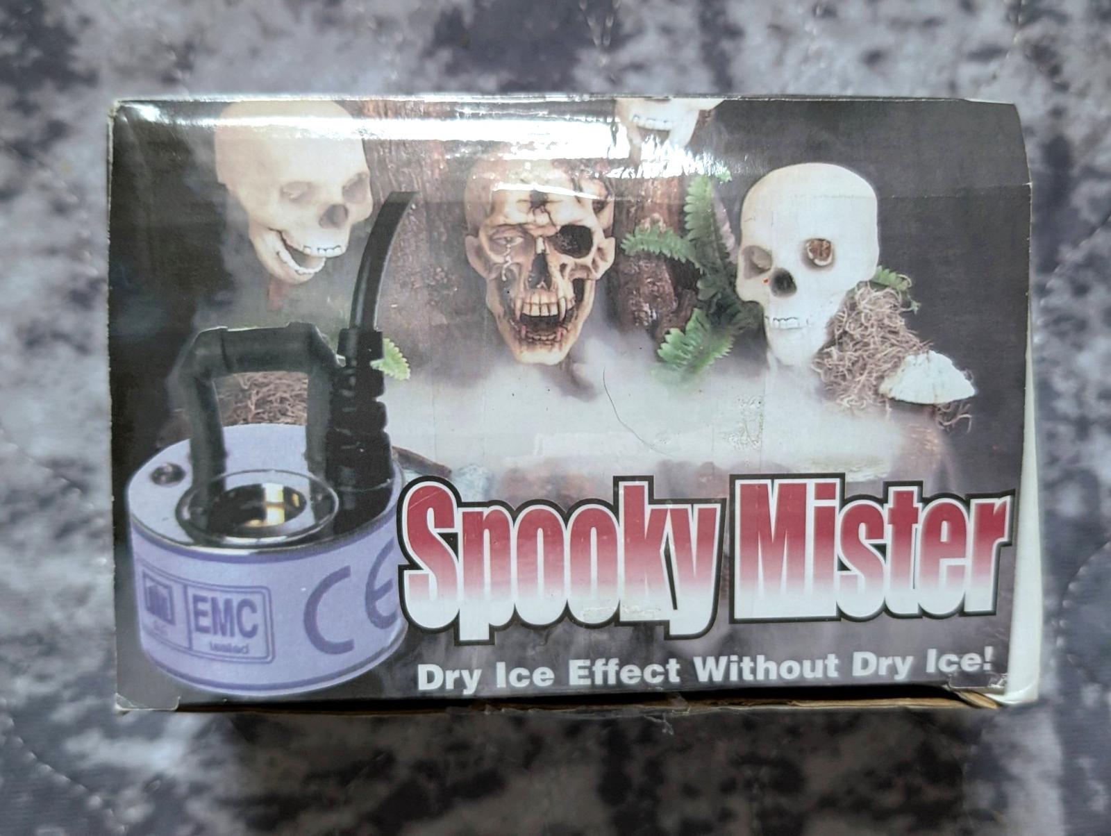 Spooky Mister Mist Maker with Lid, Key, and Instructions Tested and Working