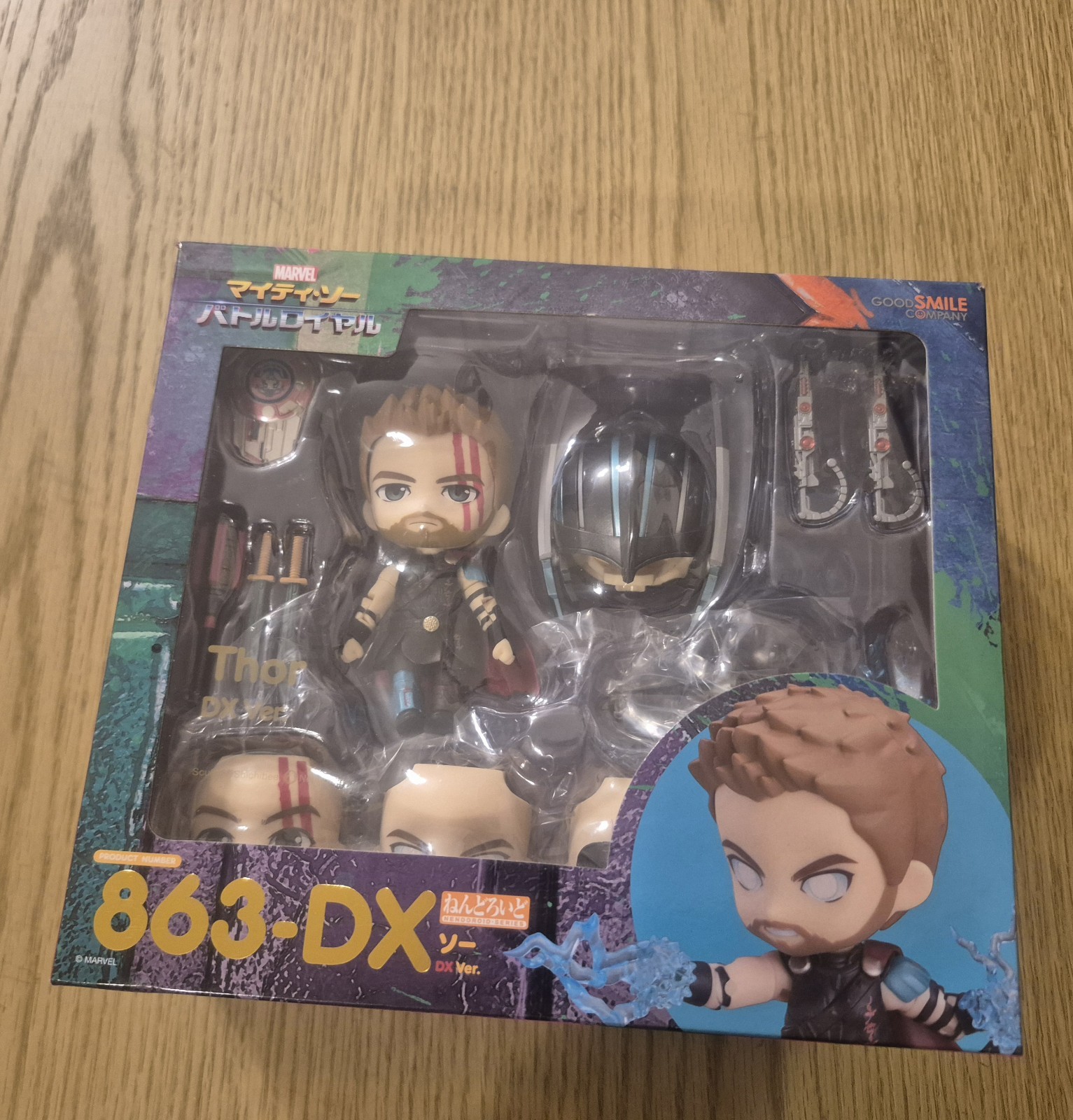 Good Smile Company Thor Nendoroid 863-DX Ver PVC Figure Marvel Thor: Ragnarok 