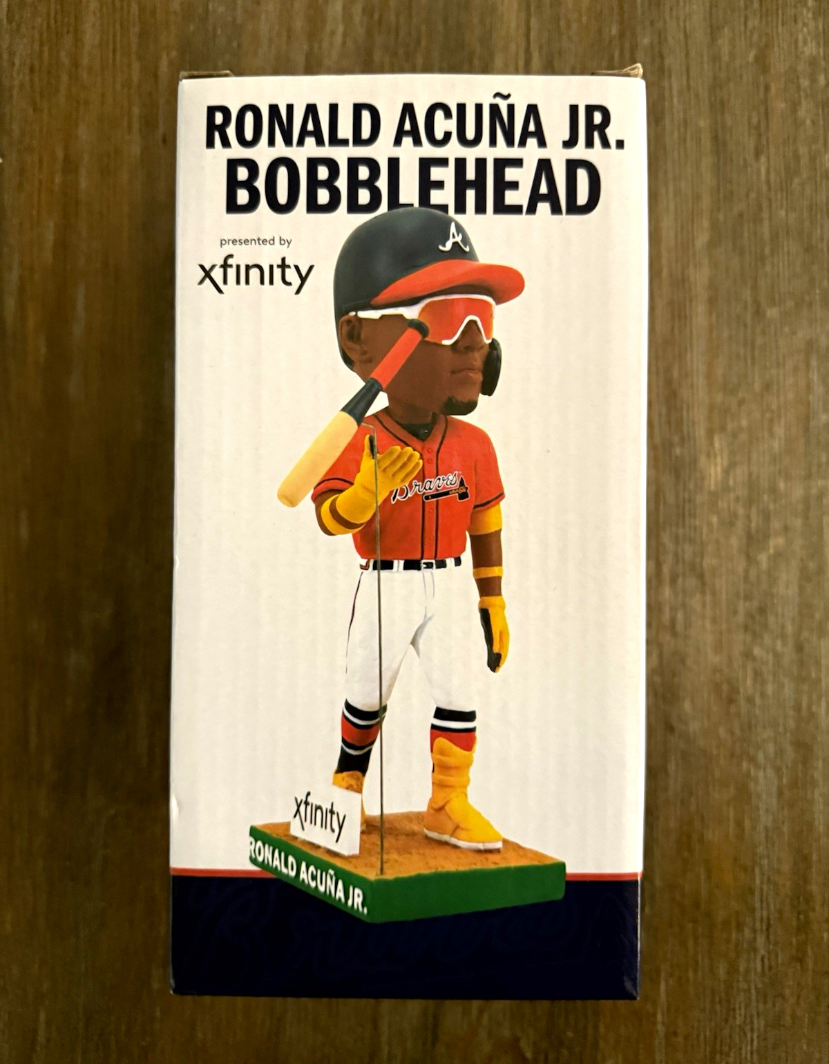 Xfinity Ronald Acuña Jr. MLB Baseball Bobblehead Presented by Xfinity Boxed