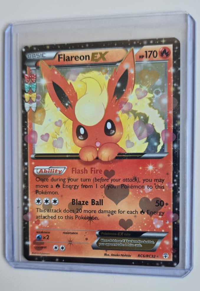Pokemon TCG Flareon EX Generations: Radiant Collection RC6/RC32