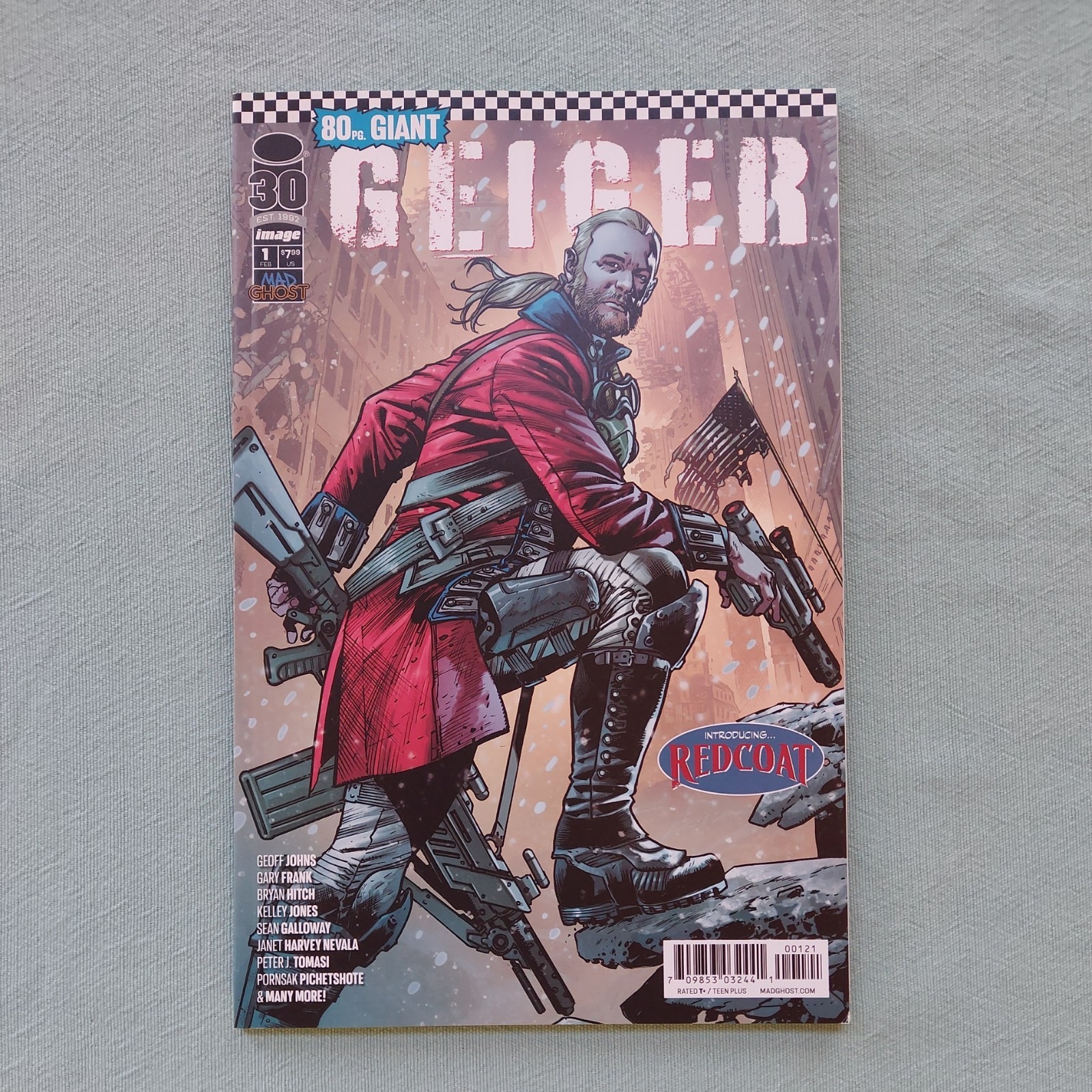 Geiger 80 Page Giant #1 2021 Hitch Variant Image first Redcoat appearance Comics