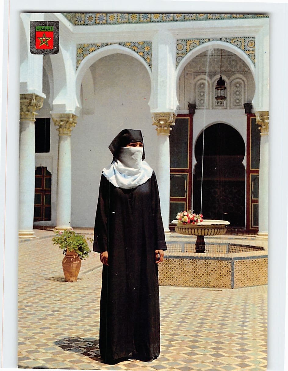 Postcard Typical Costumes Morrocco