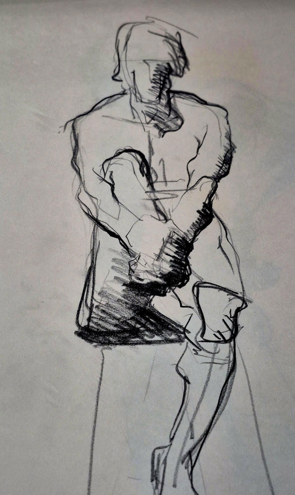 Vintage Jeffrey Jones Original Fine Art Figure Study \