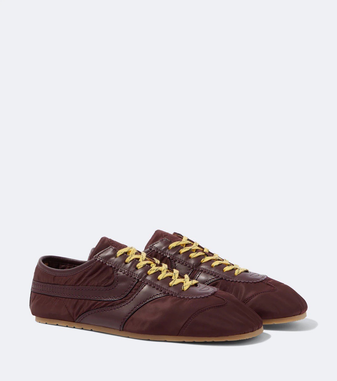 Dries Van Noten Men’s Sneakers Bordeaux Size 42 Made In Italy New with Box