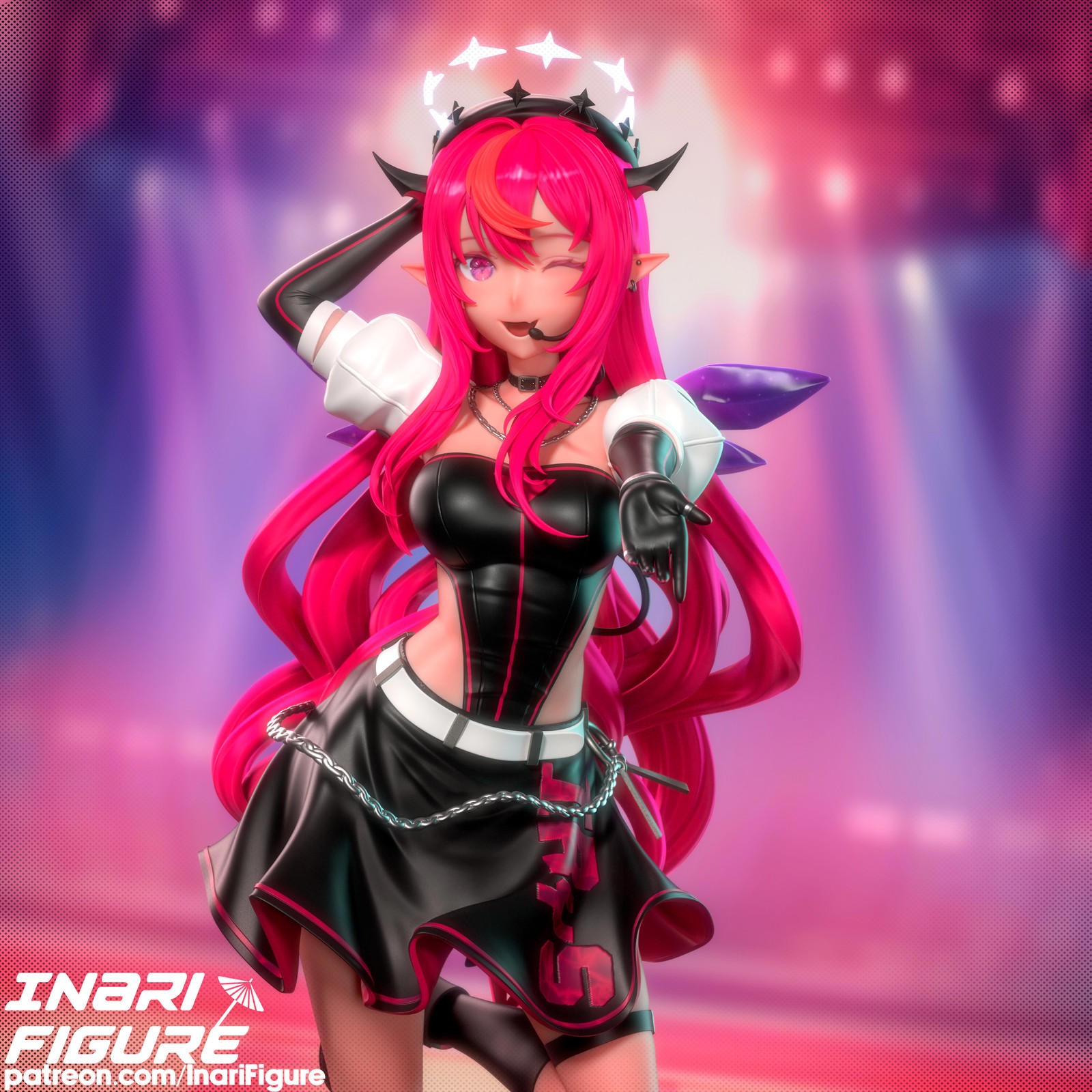 1/8 IRyS Hololive High Quality Unpainted Resin Garage Kit