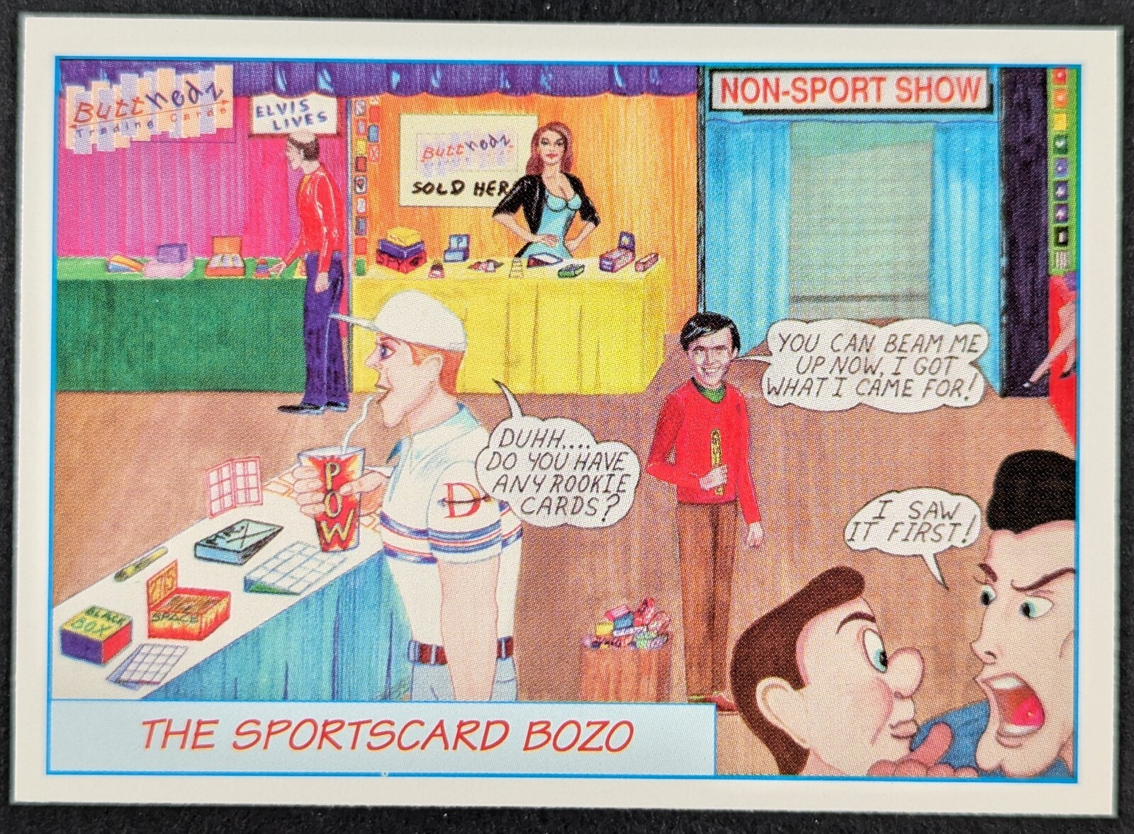 The Sports Card Bozo 1993 Spoofy Tunes Parody Card #22 (NM)