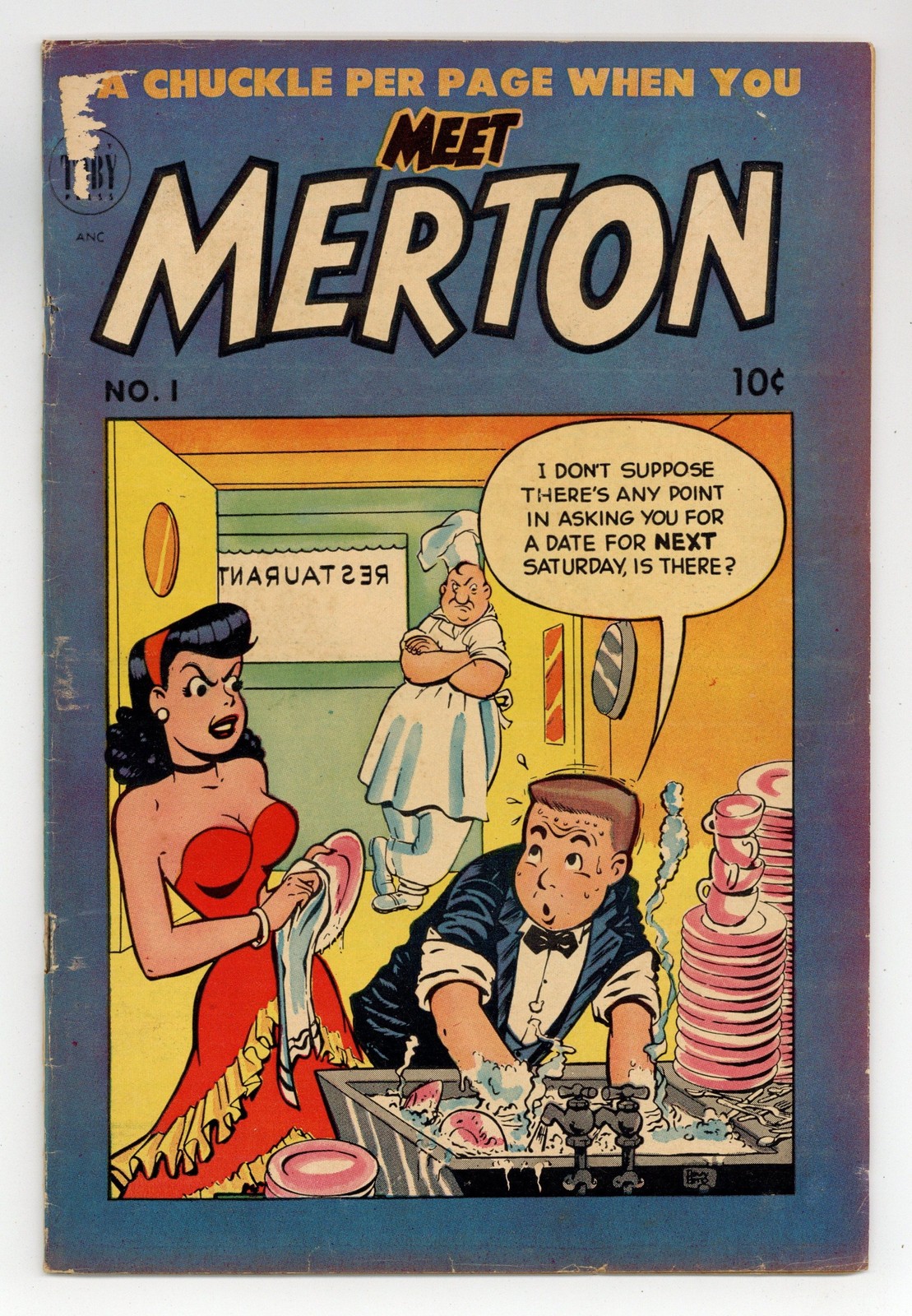 Meet Merton #1 VG- 3.5 1953