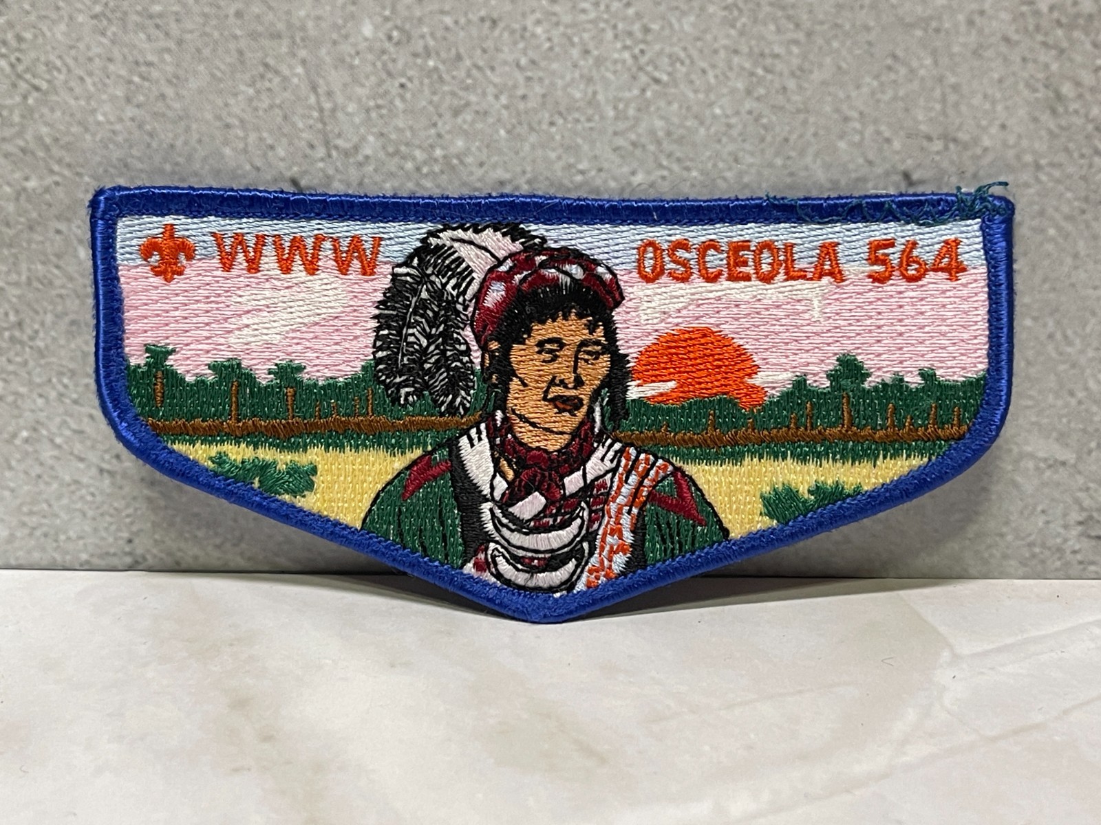 BSA Order of the Arrow OA Lodge Flap Patch - Osceola Lodge #564 (s9)