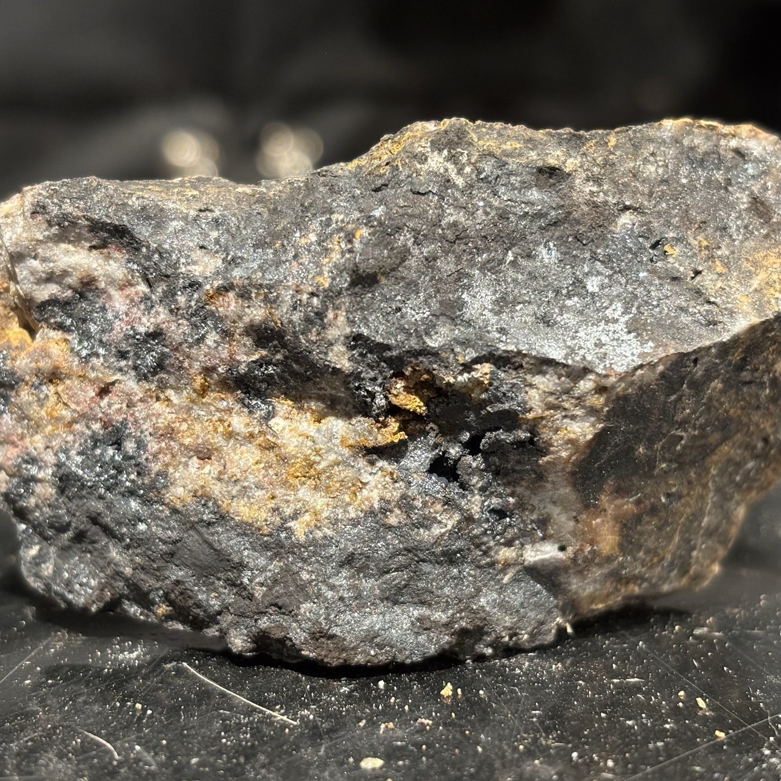 arizona super rich silver gold copper ore specimen 151g.