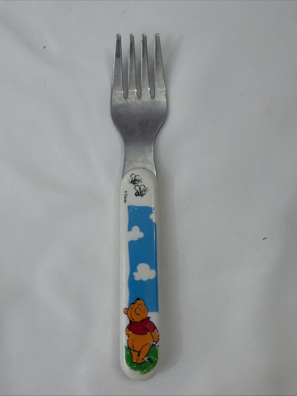 Zak Designs Disney Winnie The Pooh Melamine Children\'s Fork - Vintage 1998