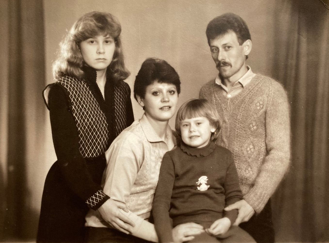Handsome young man guy & beautiful women portrait soviet life ussr vintage photo