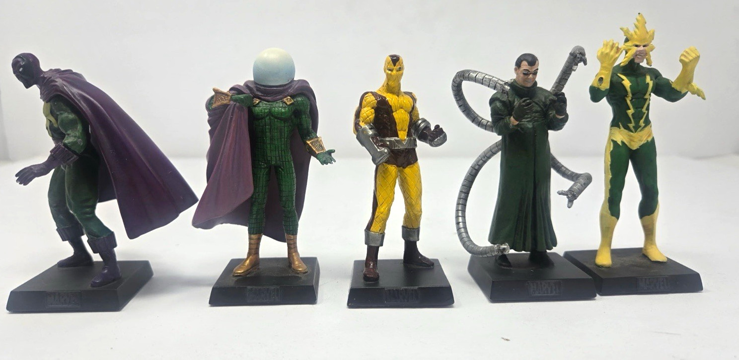 Eaglemoss Marvel Lead Figure Electro Doctor Octopus Shocker Mysterio Prowler