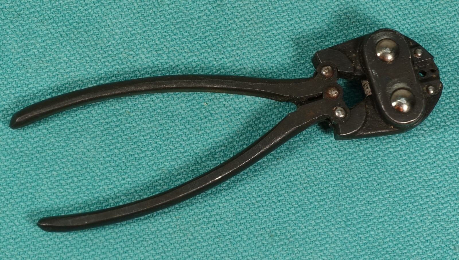 Vintage H. K. Porter BELL SYSTEM 6-inch Compound Lever Crimping Pliers