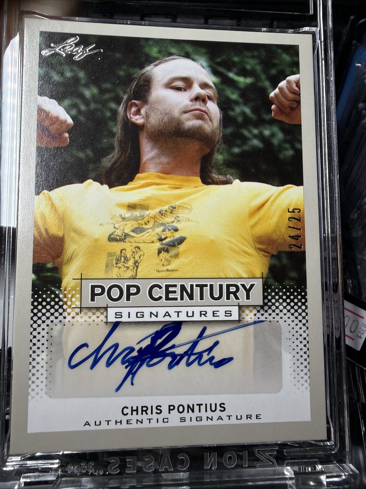 2013 Leaf Pop Century Autograph Auto Chris Pontius /25
