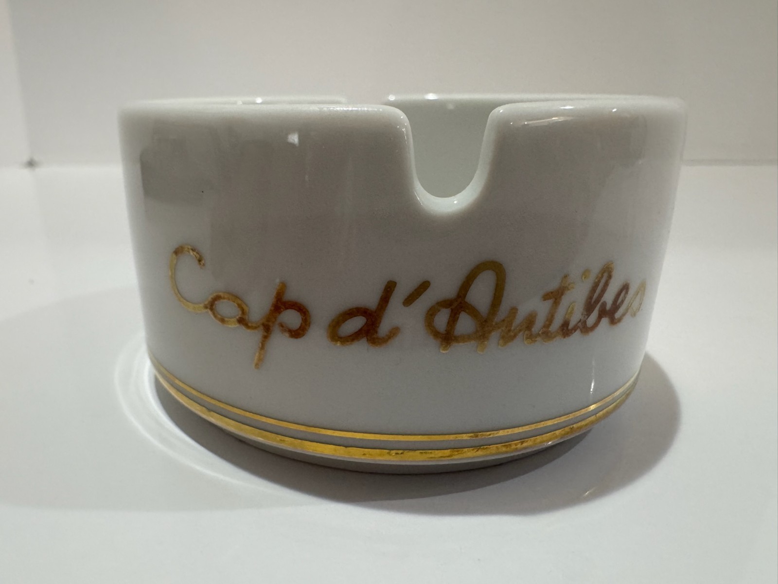 Eden Roc Cap d\'Antibes Hotel France Ashtray Luxury Vintage Bauscher Porcelain