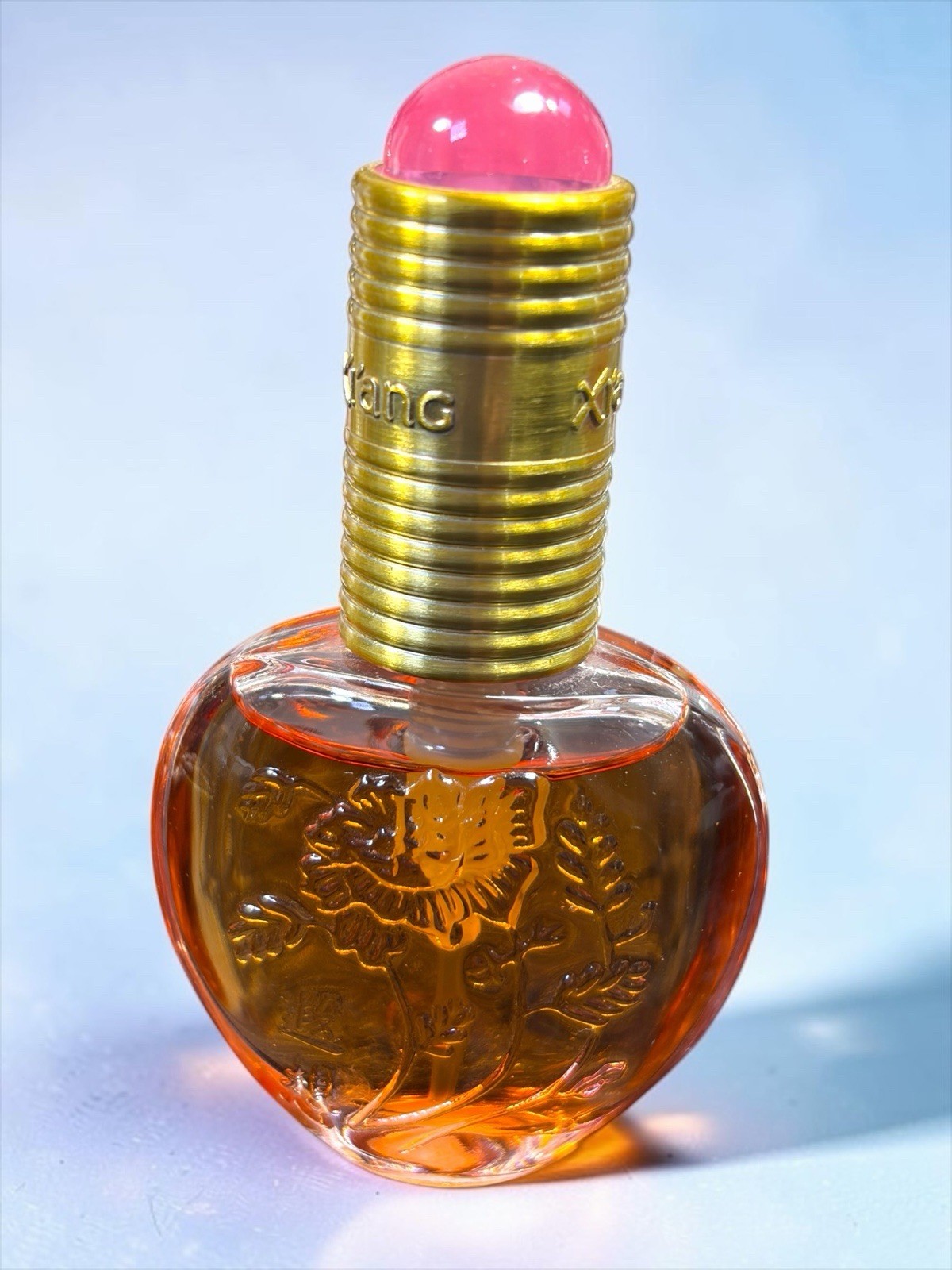 Vintage 1987 Xia Xiang Perfume Bottle Vanity Collectible Loose .5 oz 14.78 ml