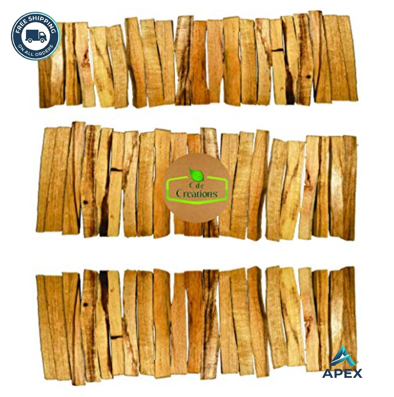 Palo Santo Sticks 1 Pound 4 Inch Wild Harvested Holy Wood for Smudging