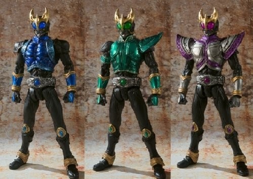 S.I.C. Gokutama Kamen Rider Kuuga 3 Form Set Dragon Form Pegasus Form Titan Form