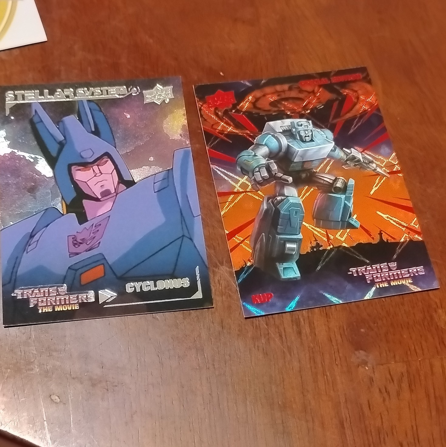 Upper Deck Transformers The Movie 40th Anniv 2-Card Lot Kup Cyclonus SS-10