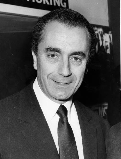 Italian film director Michelangelo Antonioni Historic Old Photo