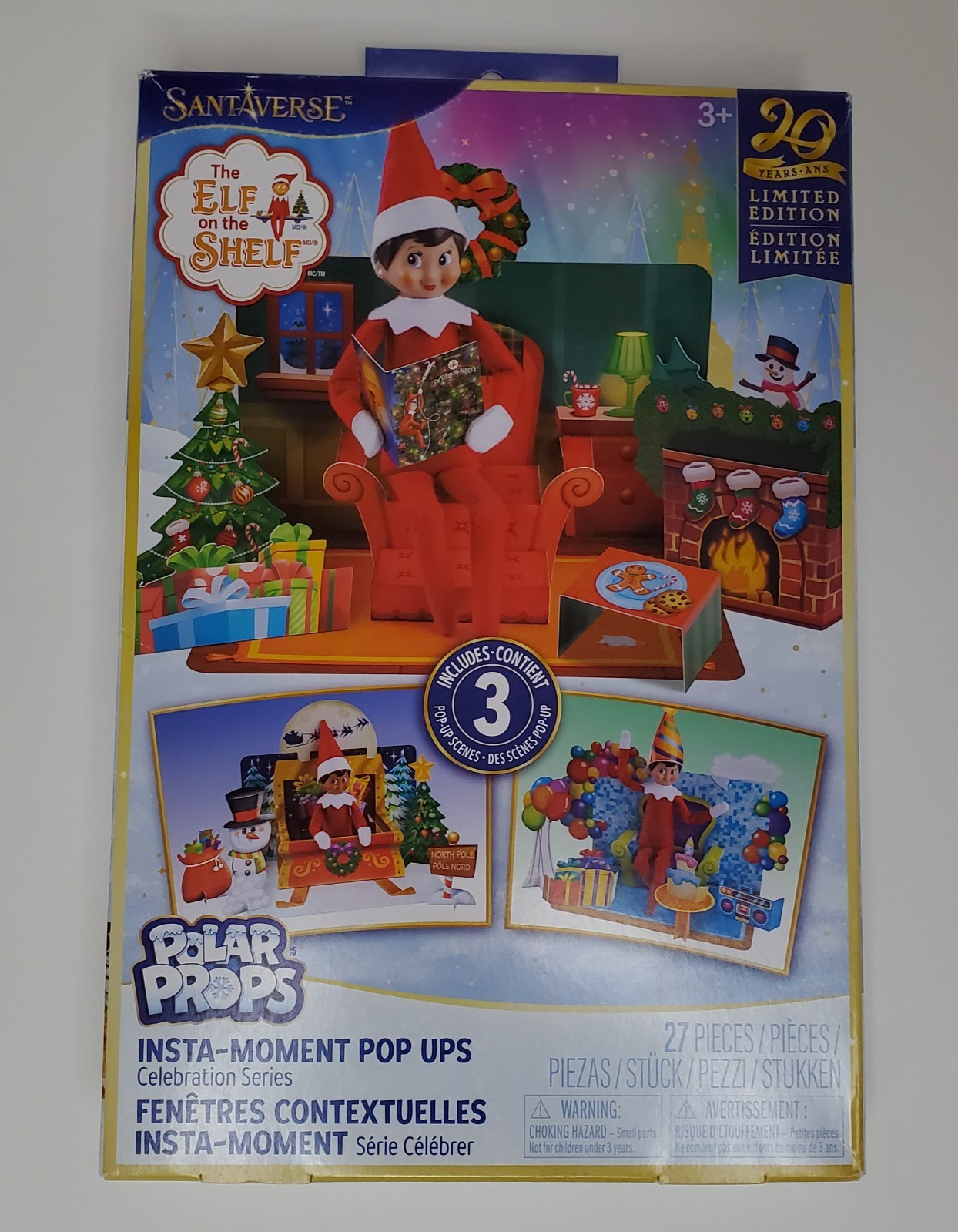 Elf on the Shelf Polar Props Insta-Moment Pop Ups – 20th Anniversary Limited 