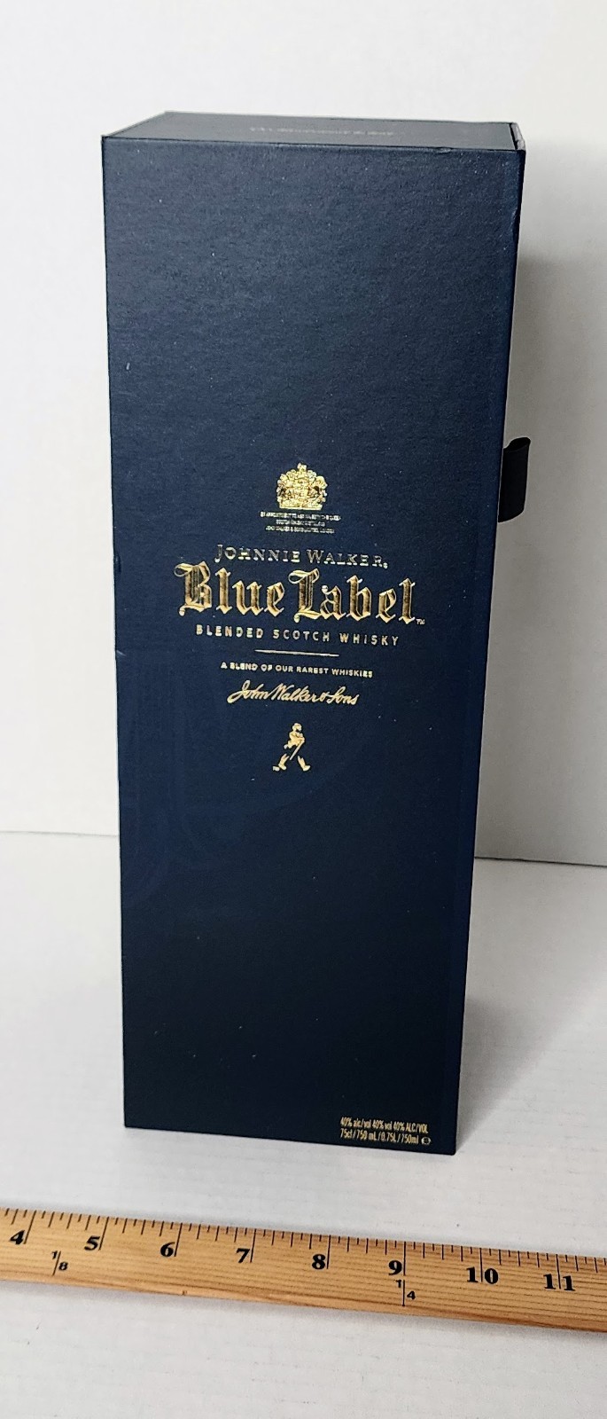 Johnnie Walker Blue Label Empty Luxury Presentation Gift Box Collector Case