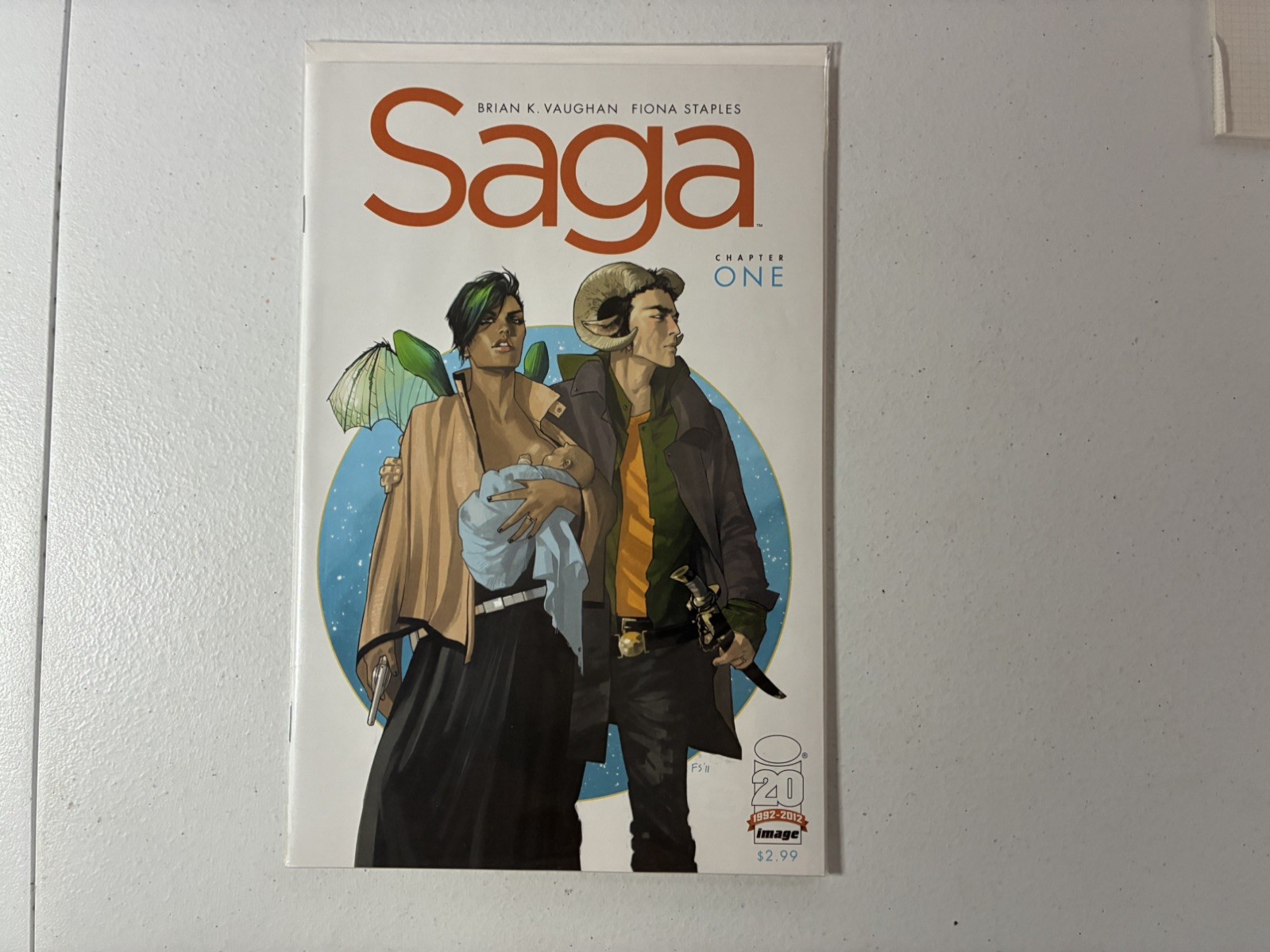 Saga Issue 1 First Printing Image Comics Brian K Vaughan Fiona Staples