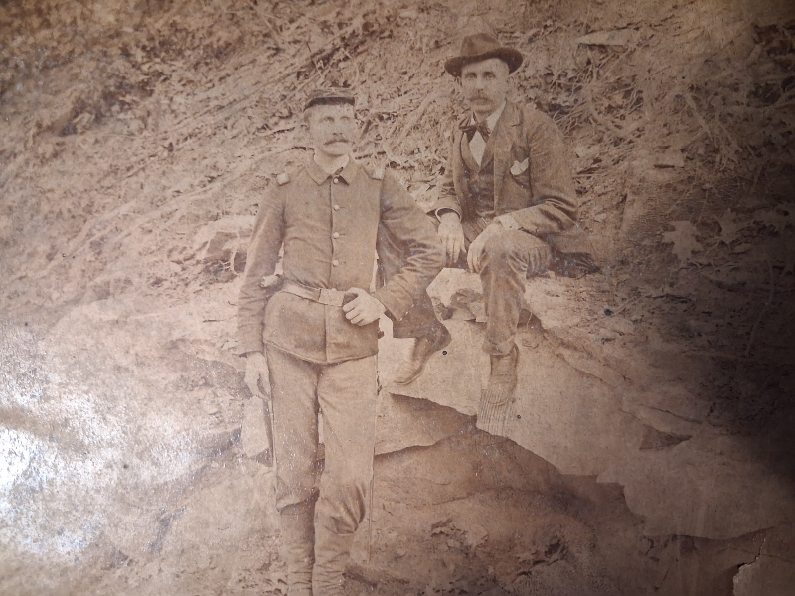 Indian War era Cabinet Photo Identified 1892 Johnson City Tenn