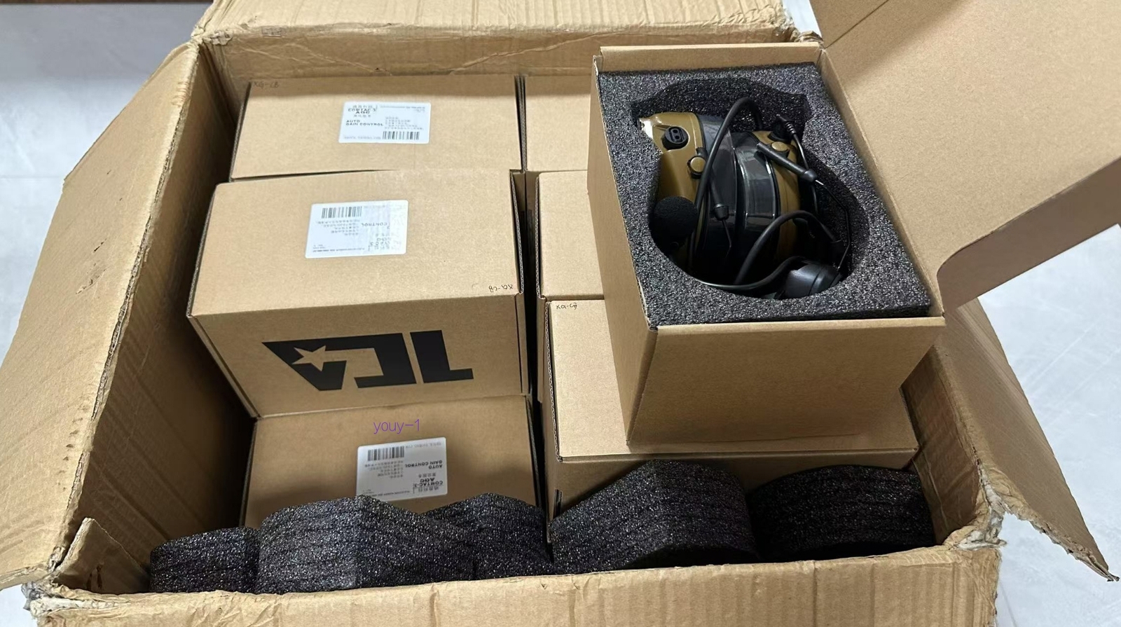 TCA C3 Comtac-III Tactical Headset Helmet Ver. Noise Reduction Headphone