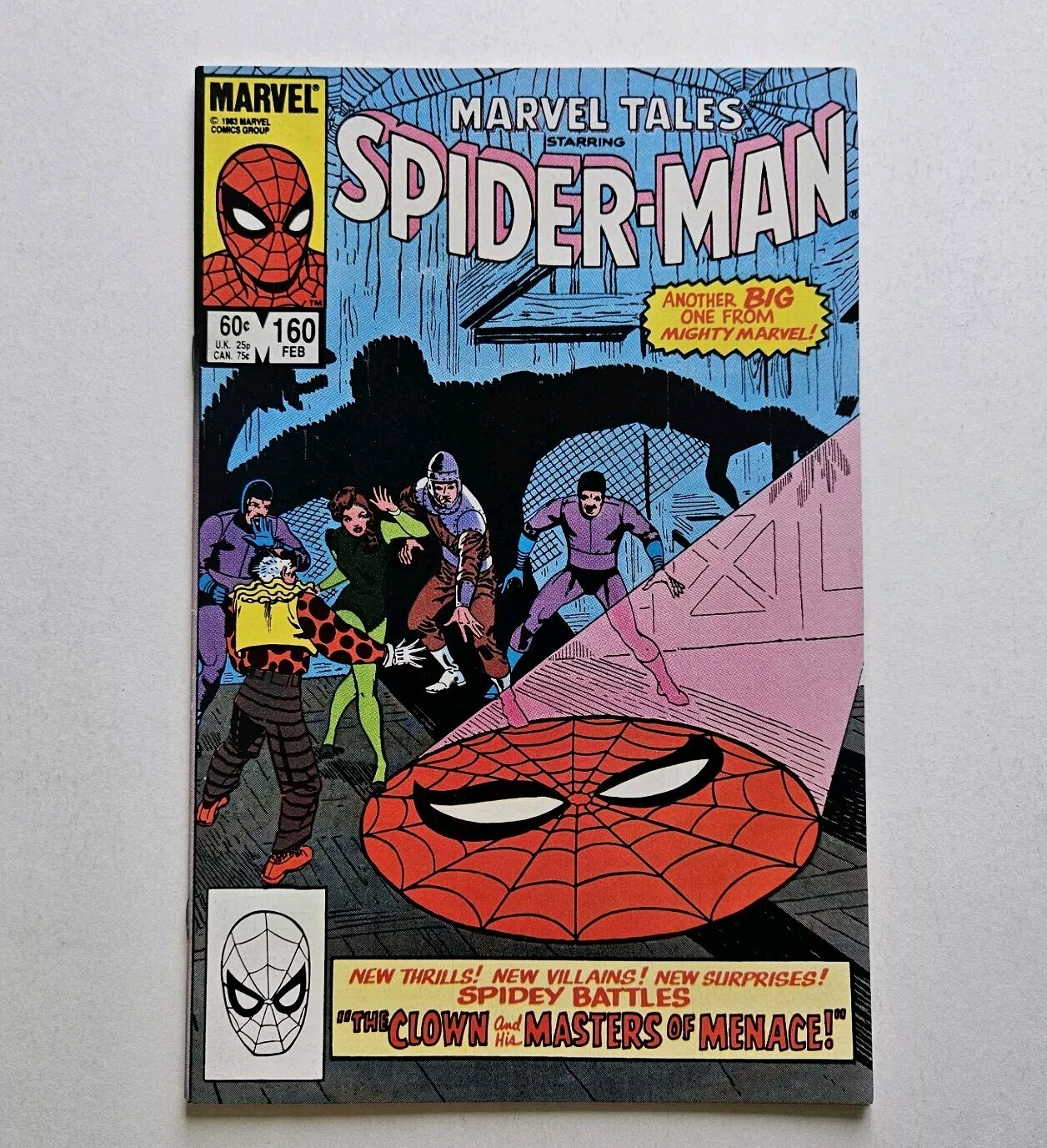 Vtg MARVEL TALES STARRING SPIDER-MAN #160 Comic Book KEY Marvel 1984 VF/NM 9.0