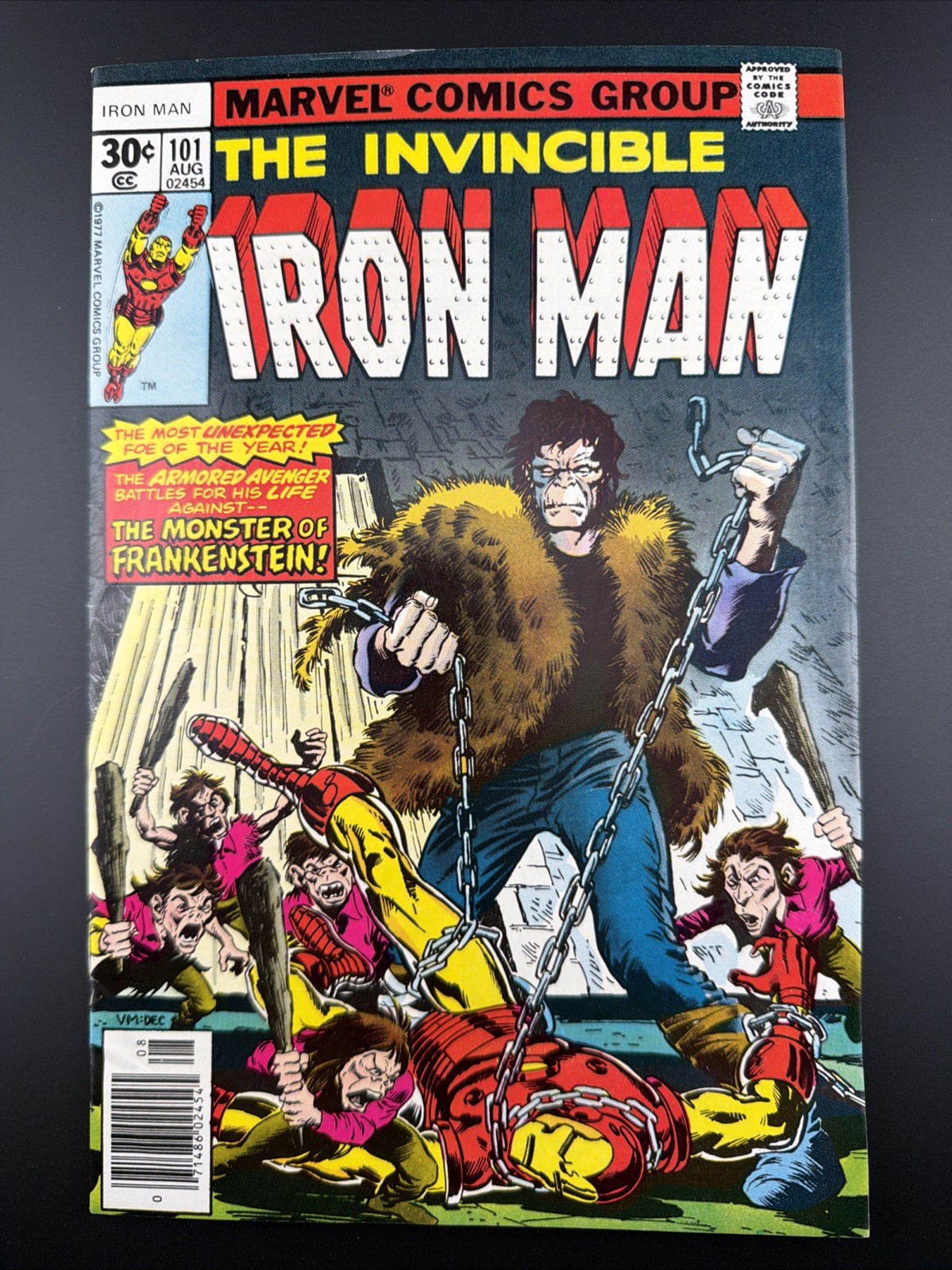 Iron Man #101 30 Cent Variant (Marvel Comics August 1977) - VF Iron Man #101 30 Cent Variant (Marvel Comics August 1977) - VF
