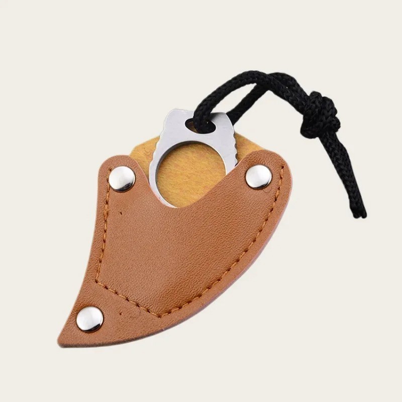 Mini Survival Knife Small Portable Outdoor Keychain Pocket Emergency Camping Key