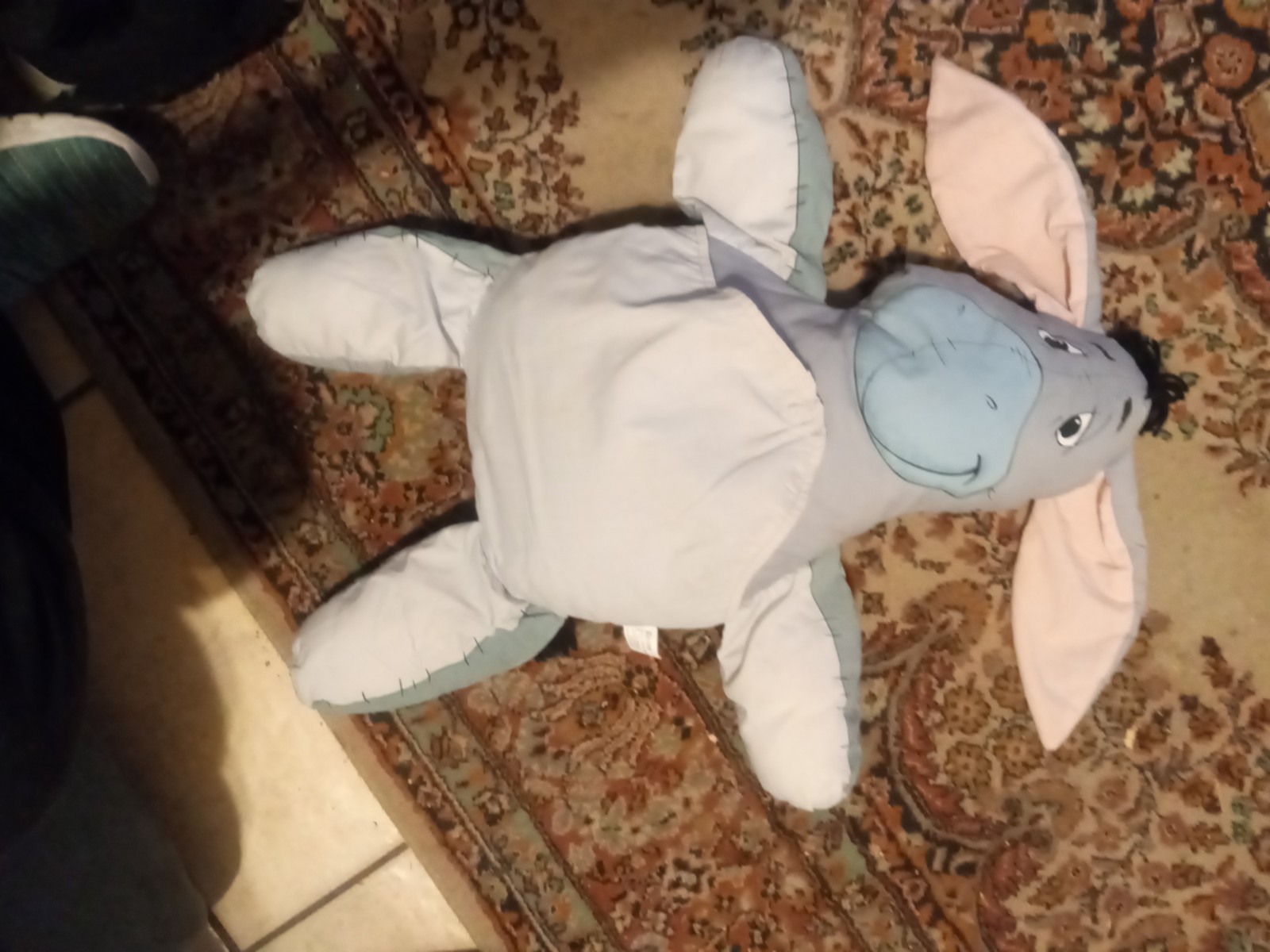 Vintage 1990s Eeyore Sleeper Keeper pajama holder